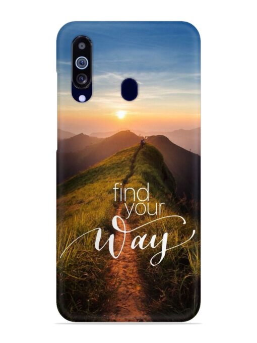 Find Your Way Snap Case for Samsung Galaxy M40 Zapvi