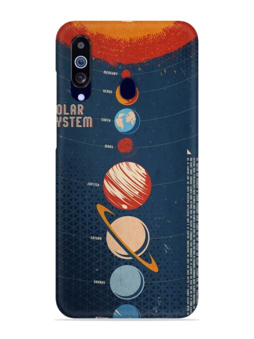 Solar System Vector Snap Case for Samsung Galaxy M40