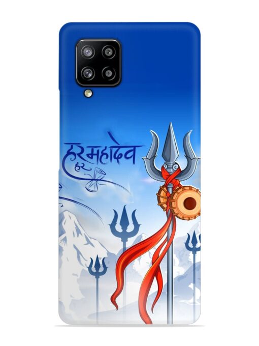 Har Har Mahadev Trishul Snap Case for Samsung Galaxy M42 (5G) Zapvi