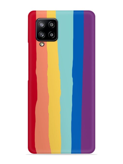 Rainbow Genuine Liquid Snap Case for Samsung Galaxy M42 (5G)