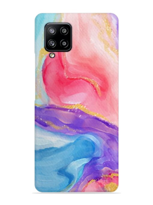 Watercolor Gradient Snap Case for Samsung Galaxy M42 (5G) Zapvi