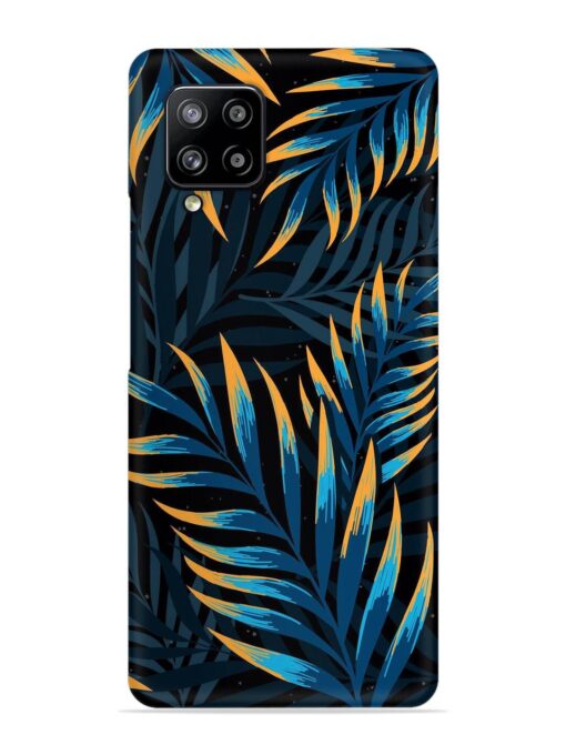 Abstract Leaf Art Snap Case for Samsung Galaxy M42 (5G) Zapvi