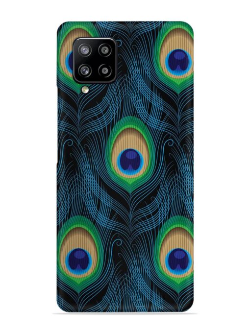 Seamless Pattern Peacock Snap Case for Samsung Galaxy M42 (5G) Zapvi