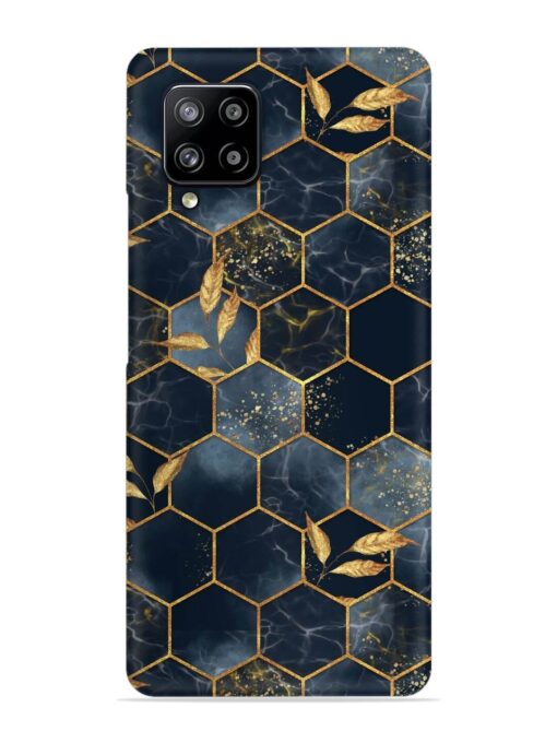 Marble Hexagon Seamless Snap Case for Samsung Galaxy M42 (5G)