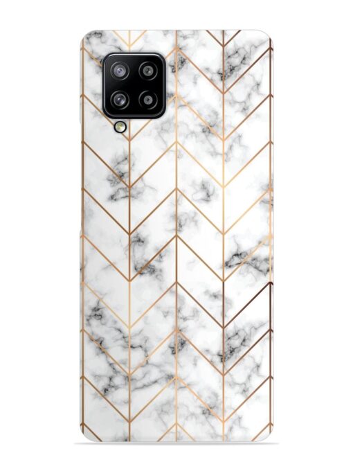 Vector Marble Texture Snap Case for Samsung Galaxy M42 (5G) Zapvi