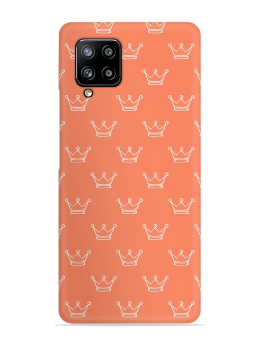 Hand Drawn Crown Snap Case for Samsung Galaxy M42 (5G) Zapvi