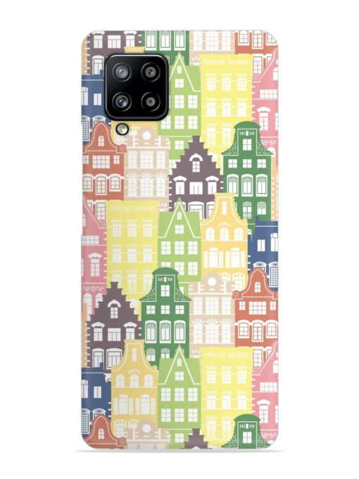 Seamless Shapes Pattern Snap Case for Samsung Galaxy M42 (5G)