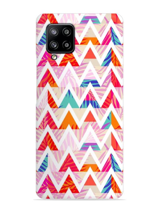 Abstract Triangle Background Snap Case for Samsung Galaxy M42 (5G) Zapvi