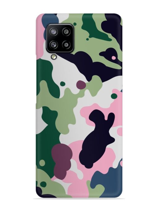 Seamless Funky Camouflage Snap Case for Samsung Galaxy M42 (5G)