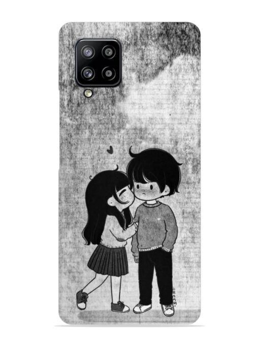 Couple Love Highlights Snap Case for Samsung Galaxy M42 (5G)