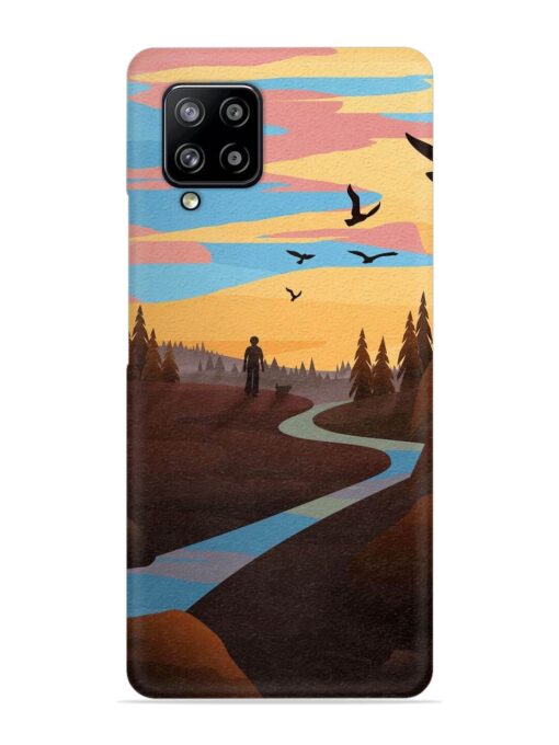 Natural Landscape Art Snap Case for Samsung Galaxy M42 (5G)