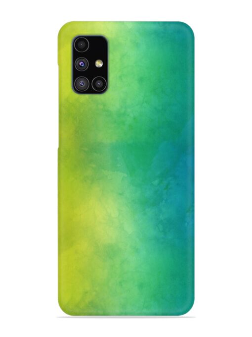 Yellow Green Gradient Snap Case for Samsung Galaxy M51