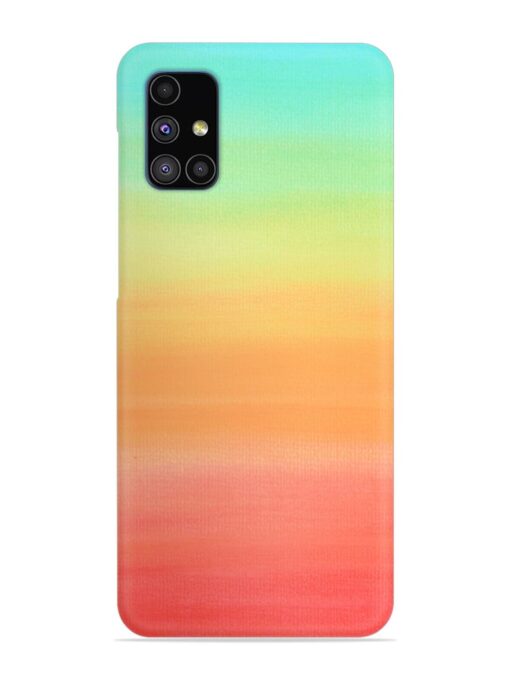 Background Sky Watercolor Snap Case for Samsung Galaxy M51