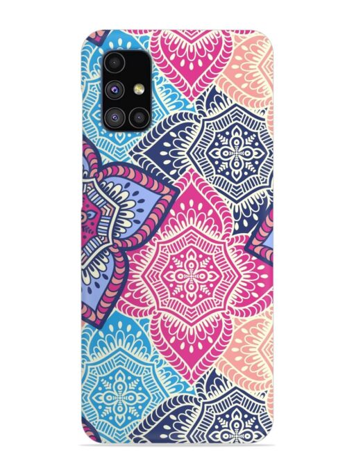 Ethnic Floral Seamless Snap Case for Samsung Galaxy M51