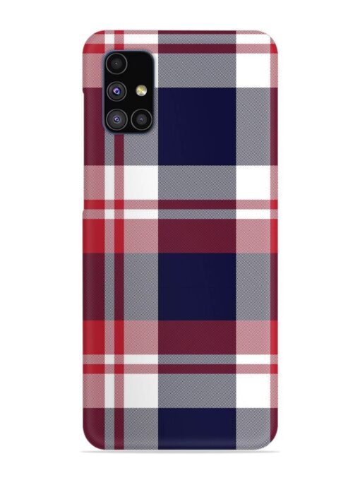 Classic Plaid Tartan Snap Case for Samsung Galaxy M51