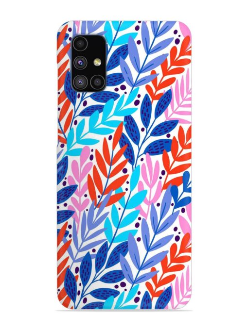 Bright Floral Tropical Snap Case for Samsung Galaxy M51