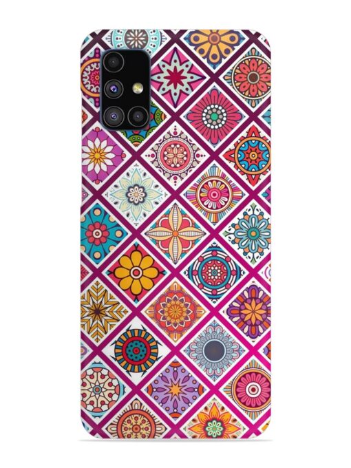 Seamless Tile Pattern Snap Case for Samsung Galaxy M51