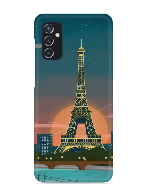 Scenery Architecture France Paris Snap Case for Samsung Galaxy M52 (5G) Zapvi