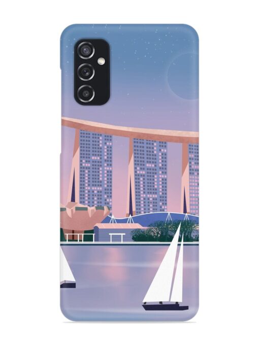 Singapore Scenery Architecture Snap Case for Samsung Galaxy M52 (5G) Zapvi