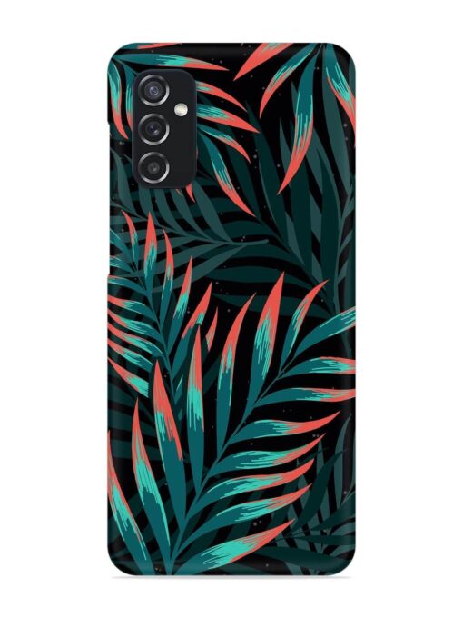 Green Leaf Art Snap Case for Samsung Galaxy M52 (5G) Zapvi