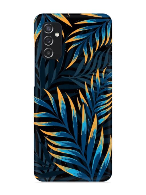 Abstract Leaf Art Snap Case for Samsung Galaxy M52 (5G) Zapvi