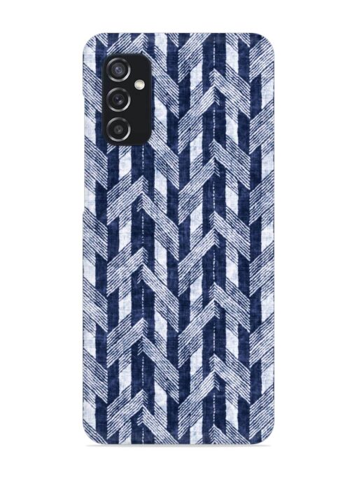 Abstract Herringbone Motif Snap Case for Samsung Galaxy M52 (5G) Zapvi