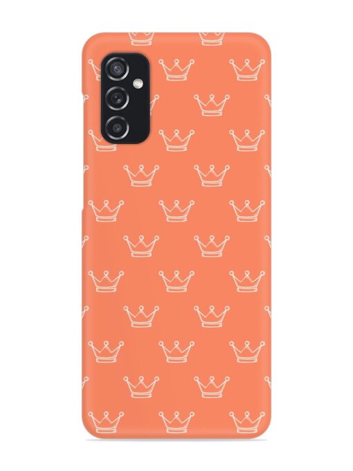 Hand Drawn Crown Snap Case for Samsung Galaxy M52 (5G)