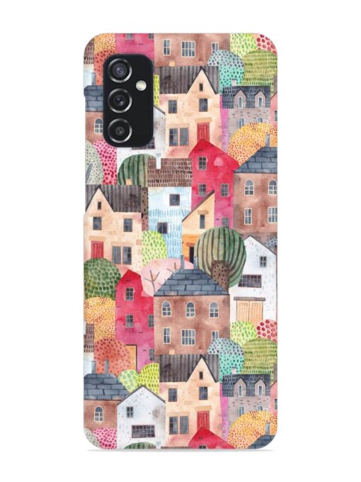 Abstract Seamless Pattern Snap Case for Samsung Galaxy M52 (5G) Zapvi