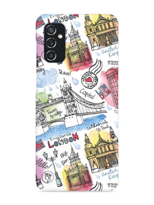 Vector London Landmark Snap Case for Samsung Galaxy M52 (5G) Zapvi