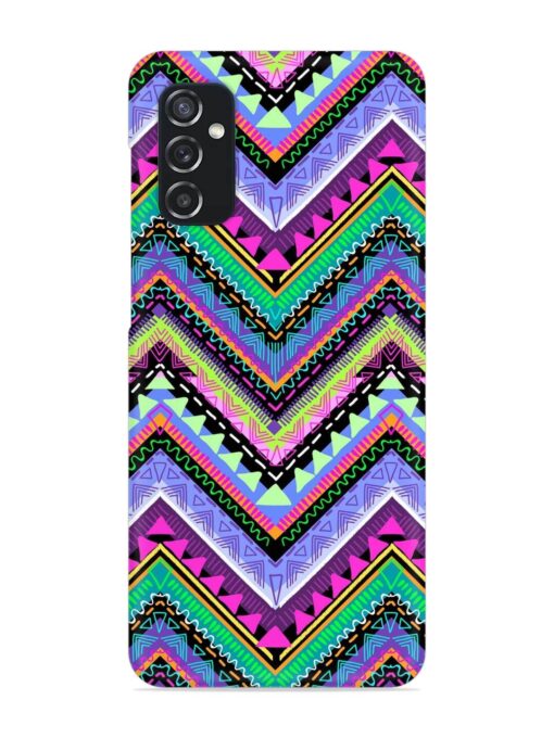 Tribal Aztec Print Snap Case for Samsung Galaxy M52 (5G) Zapvi