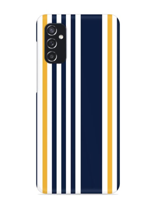 Seamless Stripe Pattern Snap Case for Samsung Galaxy M52 (5G) Zapvi