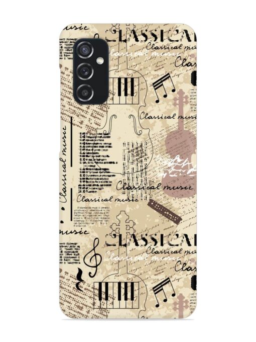 Classical Music Lpattern Snap Case for Samsung Galaxy M52 (5G) Zapvi