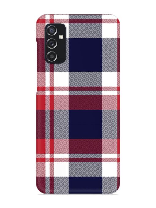 Classic Plaid Tartan Snap Case for Samsung Galaxy M52 (5G)