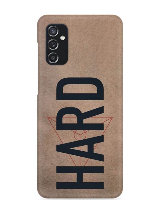 Hard Typo Snap Case for Samsung Galaxy M52 (5G)