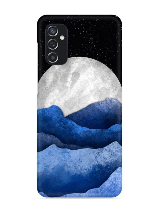 Full Moon Mountain Vector Snap Case for Samsung Galaxy M52 (5G) Zapvi