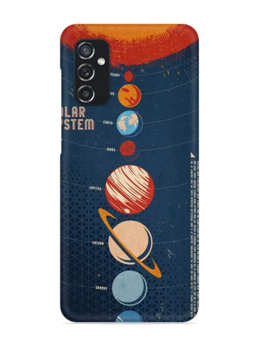 Solar System Vector Snap Case for Samsung Galaxy M52 (5G)