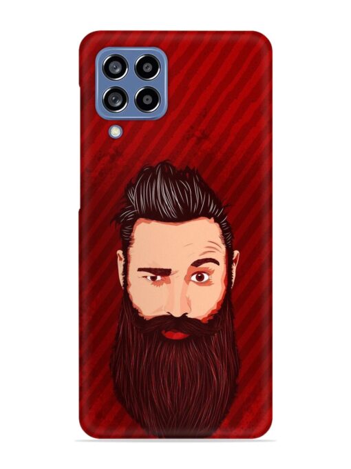 Beardo Man Snap Case for Samsung Galaxy M53 (5G) Zapvi