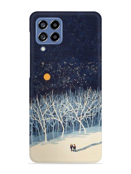 Full Moon Snowshoe Tour Snap Case for Samsung Galaxy M53 (5G)