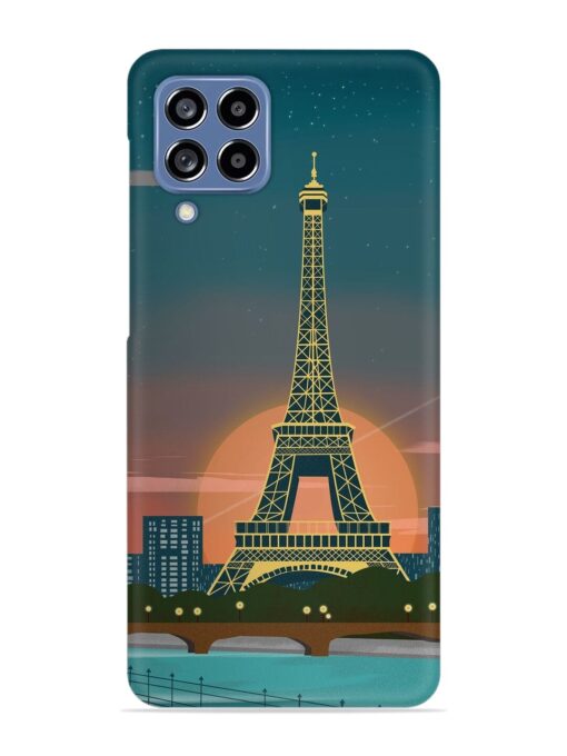 Scenery Architecture France Paris Snap Case for Samsung Galaxy M53 (5G) Zapvi