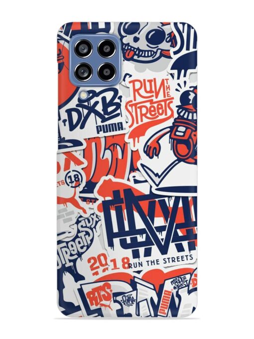 Run The Street Snap Case for Samsung Galaxy M53 (5G) Zapvi