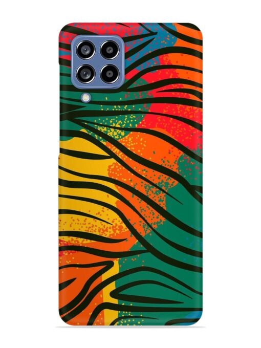 Bright Colorful Snap Case for Samsung Galaxy M53 (5G) Zapvi