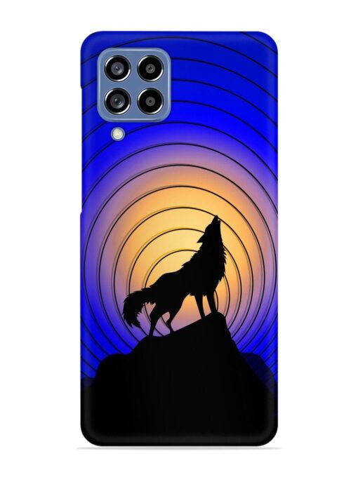 Fox Roaring Design Snap Case for Samsung Galaxy M53 (5G) Zapvi