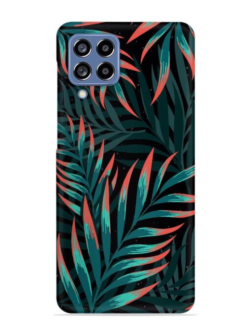 Green Leaf Art Snap Case for Samsung Galaxy M53 (5G) Zapvi