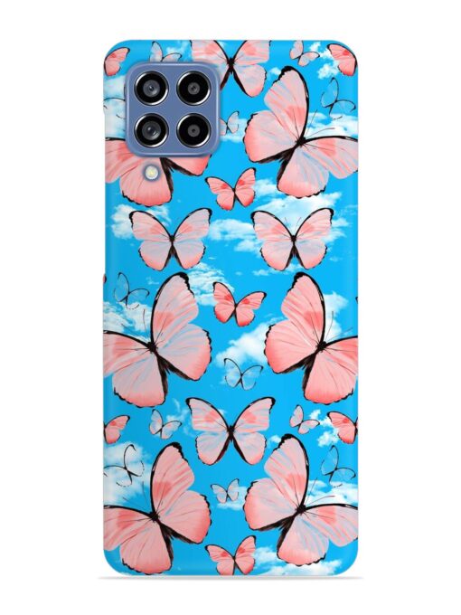 Seamless Pattern Tropical Snap Case for Samsung Galaxy M53 (5G) Zapvi