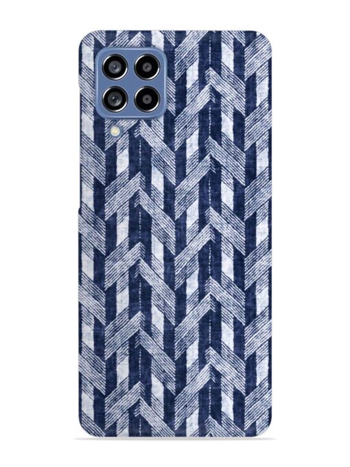 Abstract Herringbone Motif Snap Case for Samsung Galaxy M53 (5G) Zapvi