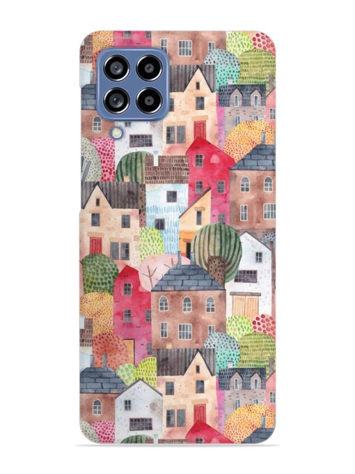 Abstract Seamless Pattern Snap Case for Samsung Galaxy M53 (5G) Zapvi