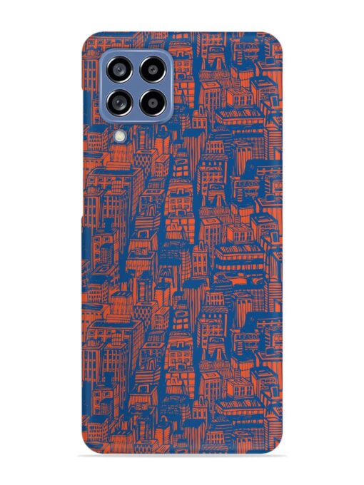 Hand Drawn Seamless Snap Case for Samsung Galaxy M53 (5G) Zapvi