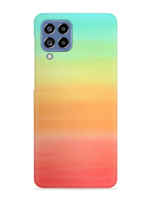 Background Sky Watercolor Snap Case for Samsung Galaxy M53 (5G) Zapvi