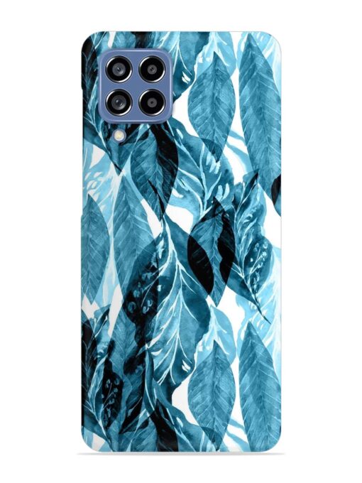 Leaves Pattern Jungle Snap Case for Samsung Galaxy M53 (5G) Zapvi