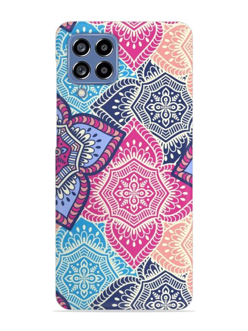 Ethnic Floral Seamless Snap Case for Samsung Galaxy M53 (5G) Zapvi